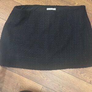 Abercrombie & Fitch Black Mini Skirt